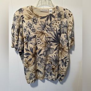 Alfred Dunner ladies short sleeve sweater